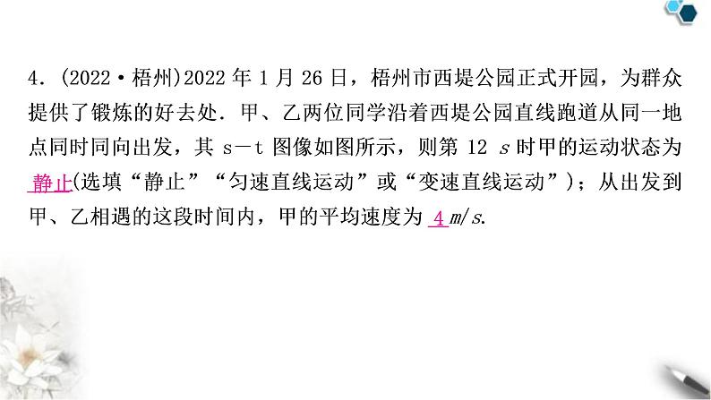 沪科版中考物理重难题型突破五坐标图像题课件第7页