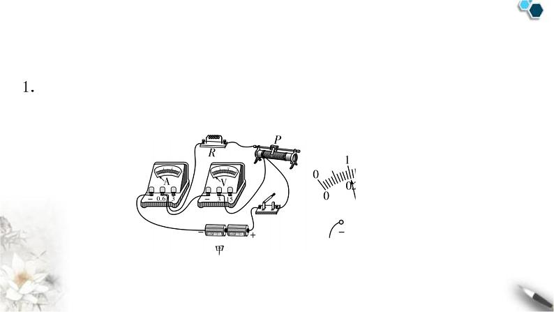 沪科版中考物理总复习第十五章探究电路第3讲伏安法测电阻课件第2页