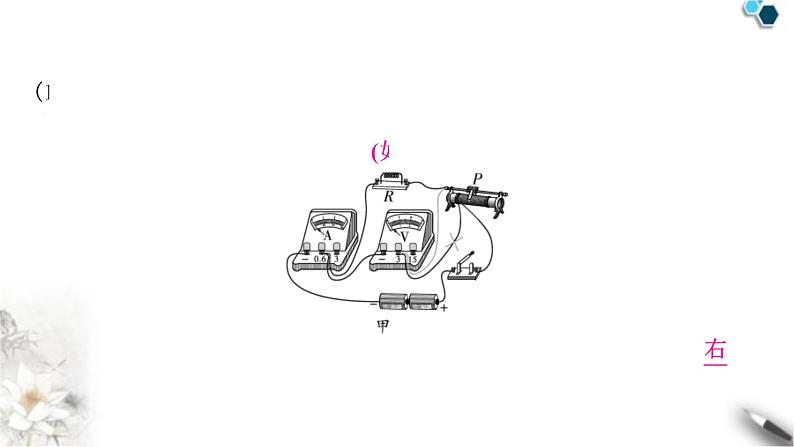 沪科版中考物理总复习第十五章探究电路第3讲伏安法测电阻课件第3页