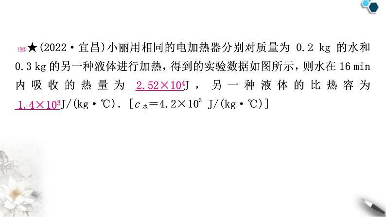 沪粤版中考物理复习题型四坐标图像题课件05