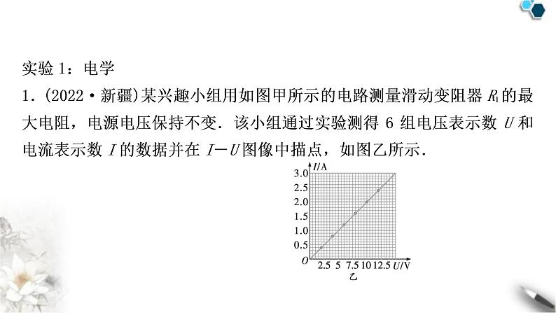 沪粤版中考物理复习题型三教材实验延伸课件02