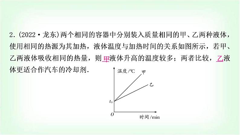 人教版中考物理复习题型六坐标图象题作业课件04