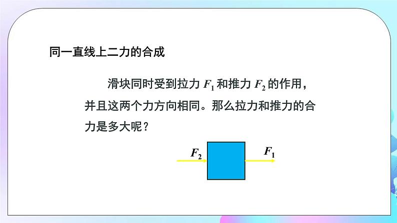 第7章 力与运动 第2节 力的合成 课件+教案05