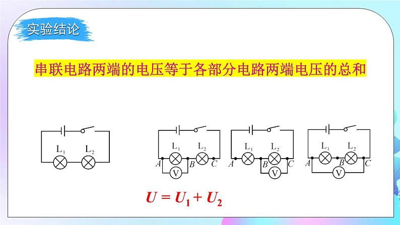 第14章 了解电路 第5节 测量电压 第2课时 串、并联电路中的电流规律 课件+教案05