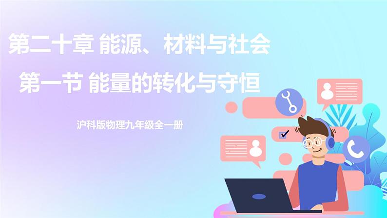 第20章 能源、材料与社会 第1节 能量的转化与守恒 课件+教案+素材01