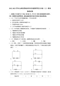 山西省晋城市晋爱物学校2022-2023学年九年级上学期期末物理试题