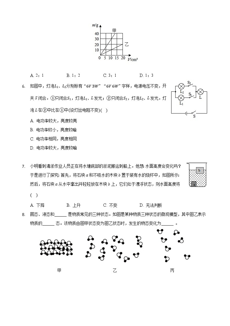 2021年广东省中考物理试题（教师版）02