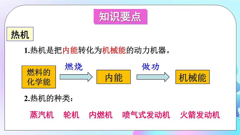 第2章 改变世界的热机 章末复习 课件03