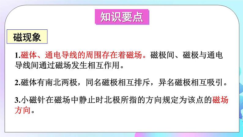 第7章 磁与电 章末复习 课件03