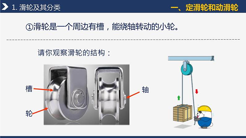 人教版八下物理  12.2  滑轮  课件+教案+导学案+同步练习+内嵌视频07