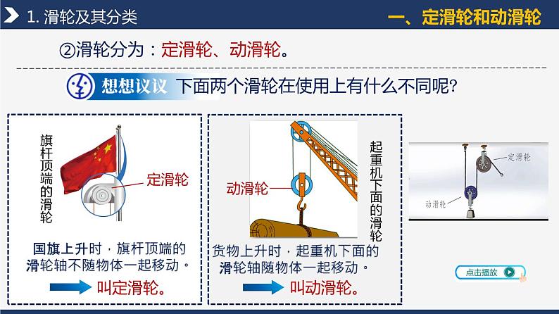 人教版八下物理  12.2  滑轮  课件+教案+导学案+同步练习+内嵌视频08