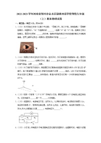 河南省郑州市金水区励德双语学校等校2022-2023学年九年级上学期期末物理试题