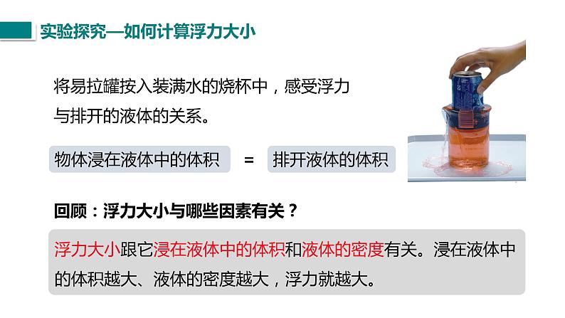 人教版八年级物理下册--10.2  阿基米德原理（精品课件）04