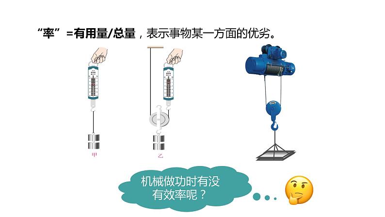 人教版八年级物理下册--12.3.1 机械效率（精品课件）03