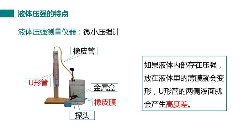 人教版八年级物理下册--9.2.1 液体的压强（精品课件）07