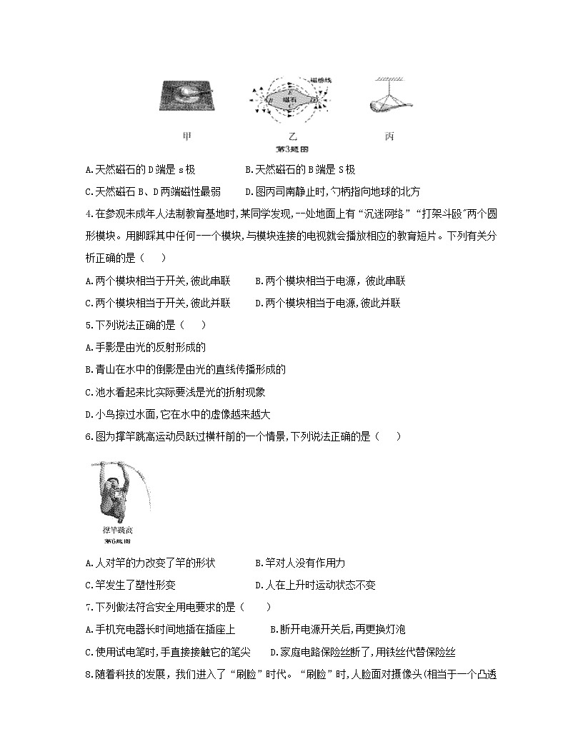 【中考物理】2022-2023学年内蒙古呼伦贝尔市专项提升模拟试题（含解析）第2页