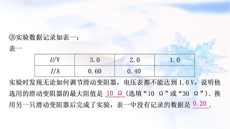 中考物理复习题型三实验探究题练习课件第6页