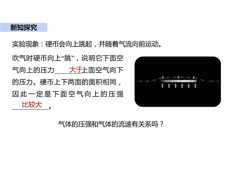 第九章第四节流体压强和流速的关系课件  人教版八年级下册物理第5页