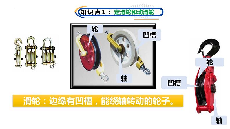 第十二章第二节 滑轮 课件  人教版八年级物理下册 (1)第4页