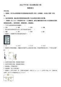 2023年上海市奉贤区初三3月线下中考物理一模试卷含详解