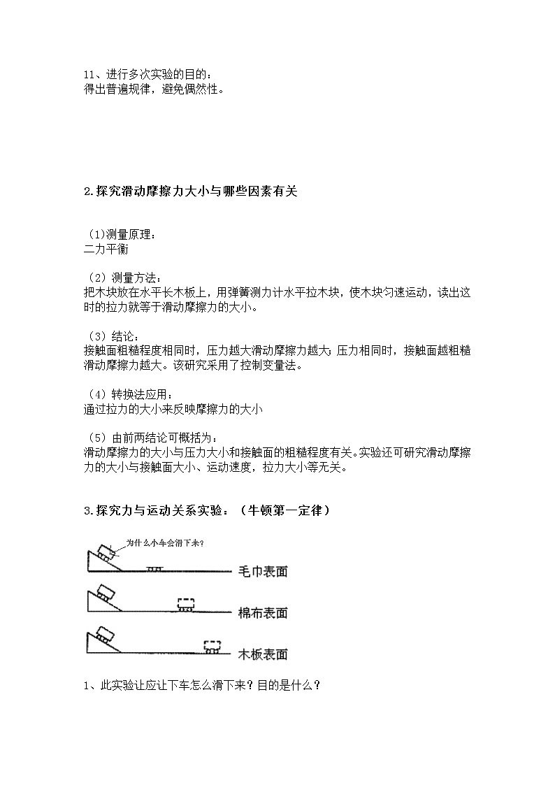 中考一轮复习初中物理必考知识点第2页