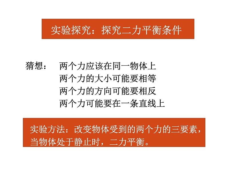 初中物理教学课件：8.2二力平衡第5页