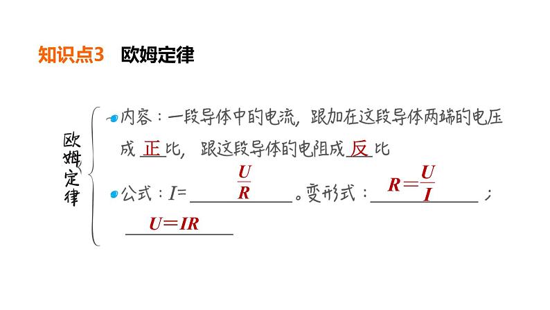 人教版中考物理一轮复习--第25课时　欧姆定律及计算（复习课件）08