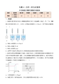 专题4 力学（浮力计算类）-中考物理计算题专题提升培优练（全国通用）