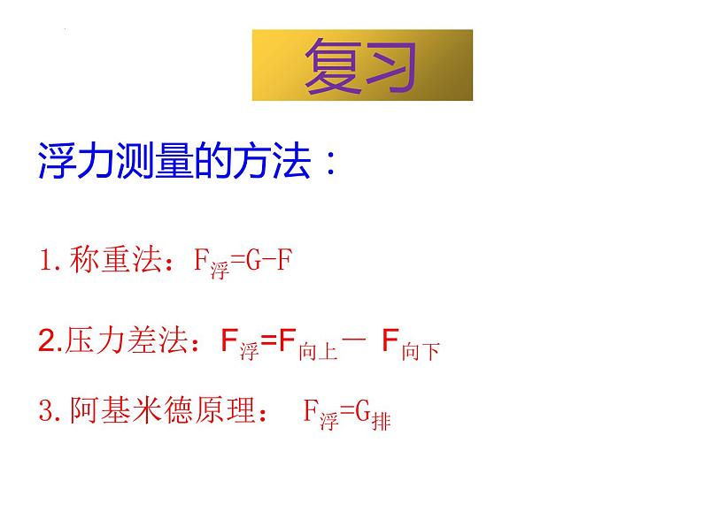 10.3物体的浮沉条件及应用课件02