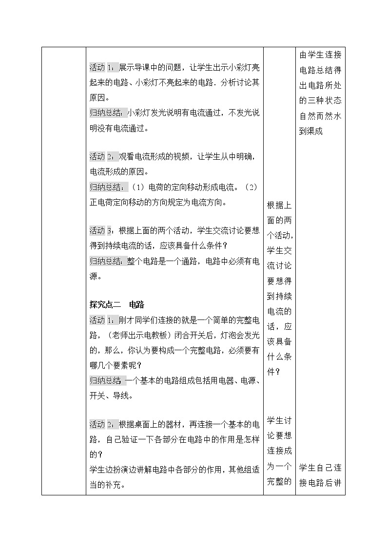 15.2《电流和电路》ppt课件+教学设计+同步练习（含参考答案）02
