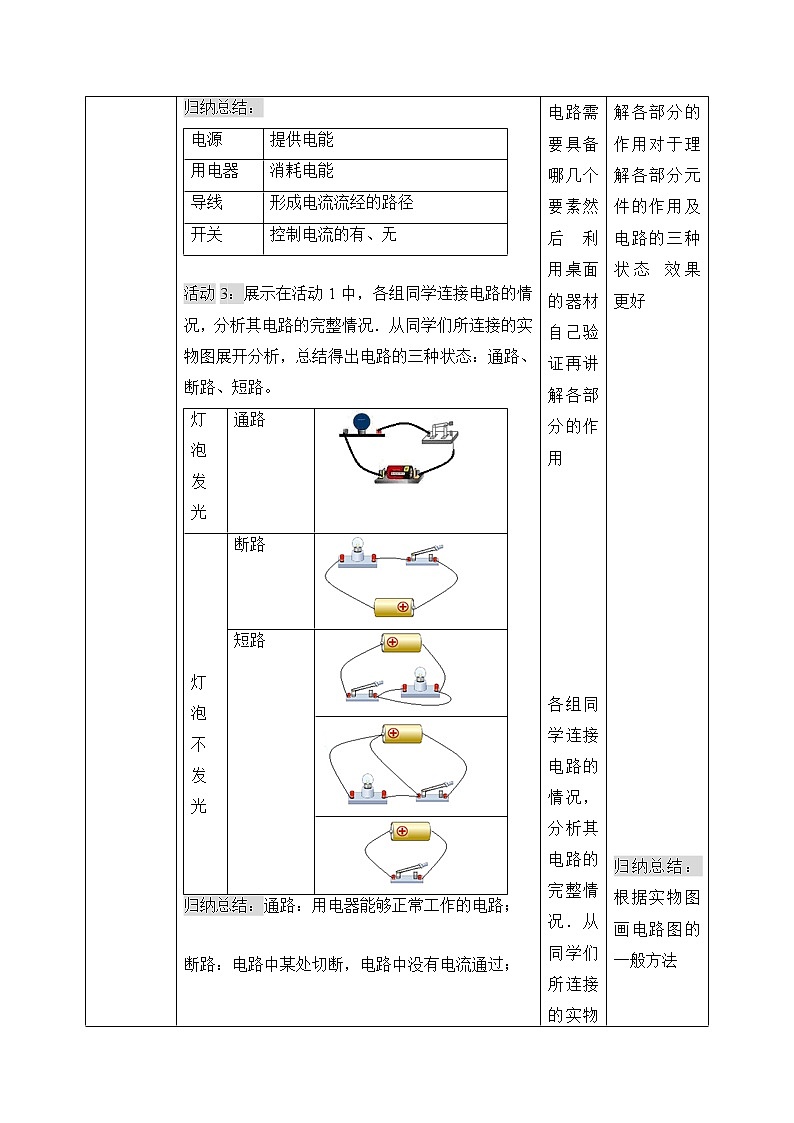 15.2《电流和电路》ppt课件+教学设计+同步练习（含参考答案）03
