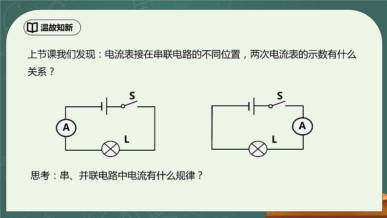 15.5《串并联电路中电流的规律》ppt课件+教学设计+同步练习（含参考答案）03