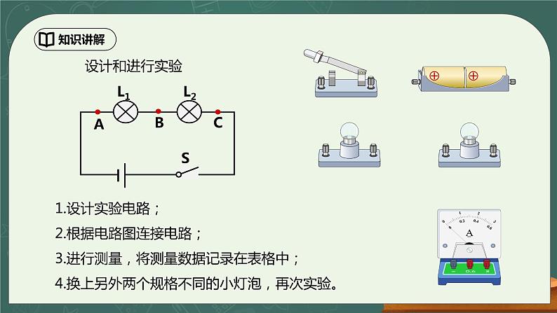 15.5《串并联电路中电流的规律》ppt课件+教学设计+同步练习（含参考答案）06