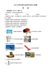 2023年北京师范大学附属实验中学中考零模物理试卷（含答案）