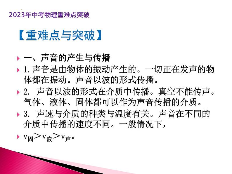 第01讲 声（课件+讲义+练习）2023年中考物理【热点·重点·难点】专练（全国通用）02