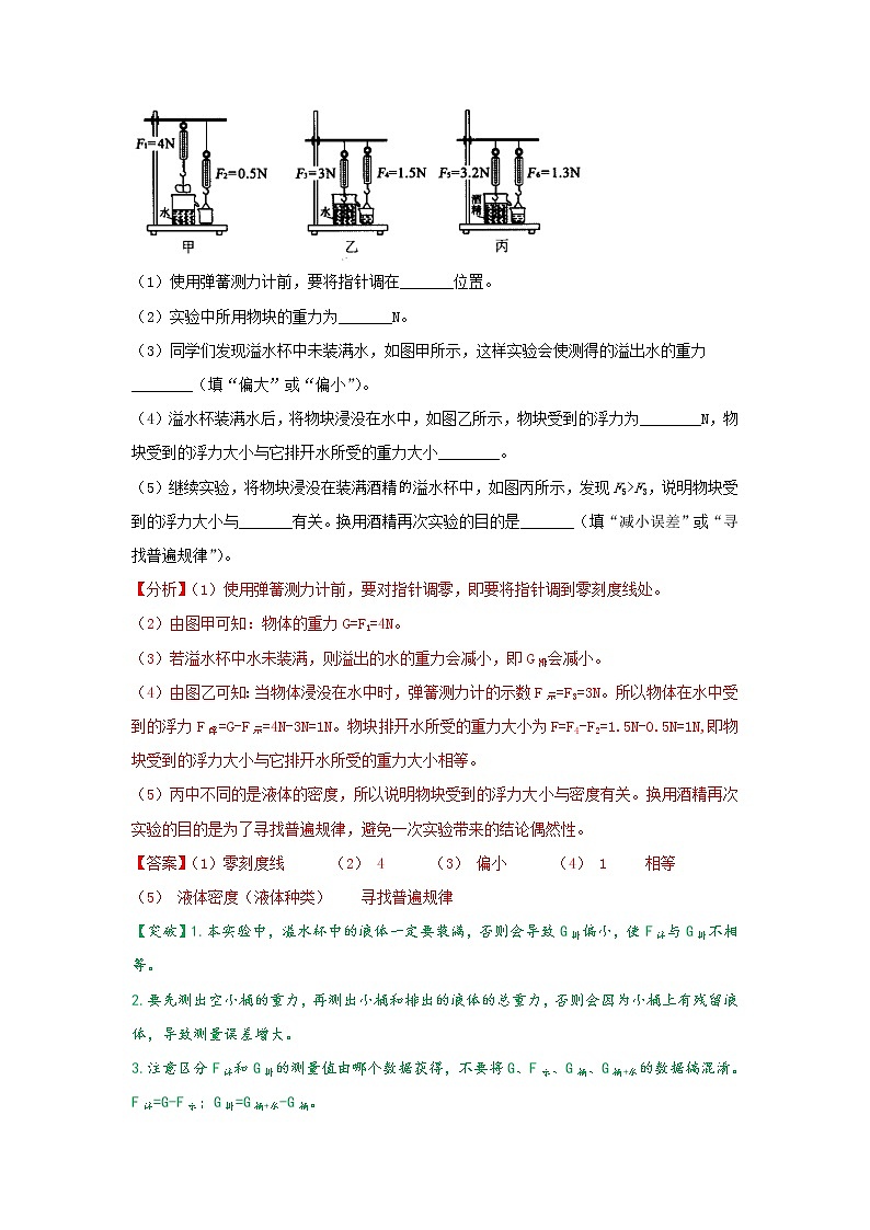 第11讲 浮力（word讲义）第3页