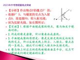 专题1  光学作图（课件+讲义+练习）-2023年中考物理【热点·重点·难点】专练（全国通用）