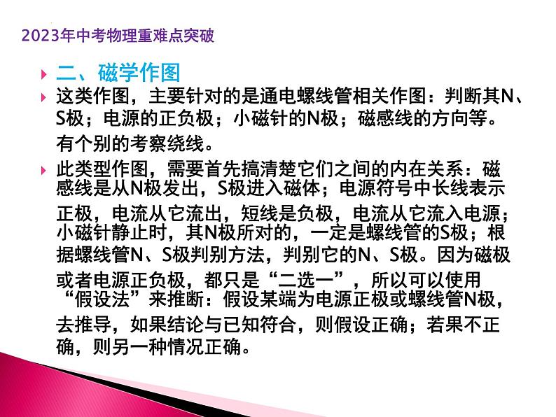 专题3   电磁学作图（课件+讲义+练习）-2023年中考物理【热点·重点·难点】专练（全国通用）06