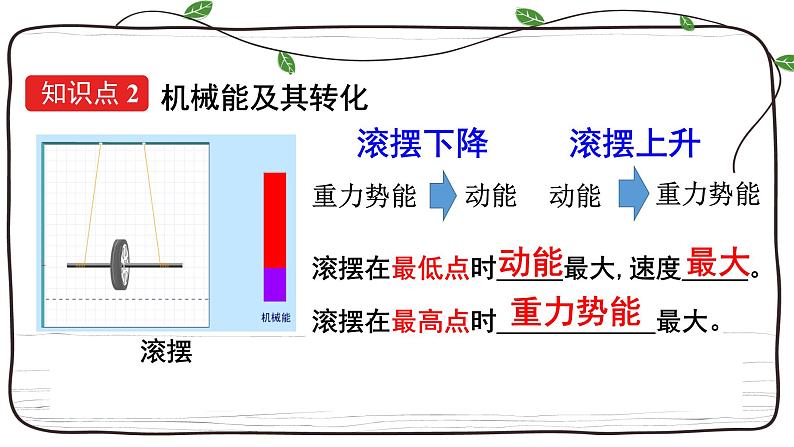 11.4 机械能及其转化  课件  人教版物理八年级下册ppt第4页