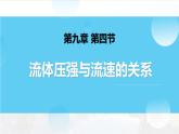 9.4 流体压强与流速的关系  课件  人教版物理八年级下册ppt