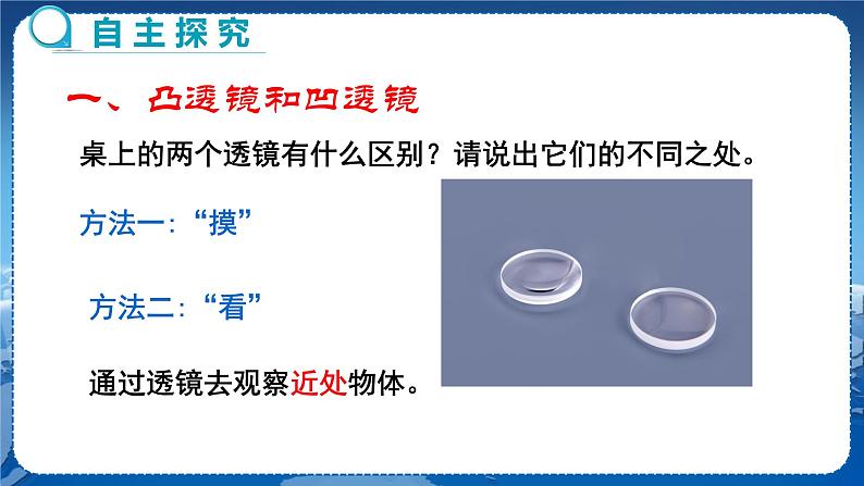 广东教育上海科技版物理八年级上第三章光和眼睛第5节奇妙的透镜  教学课件第4页