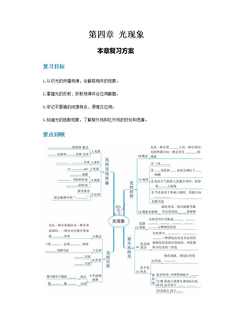 人教版物理八年级上 第四章第一节光的直线传播 PPT课件+教案+导学案01