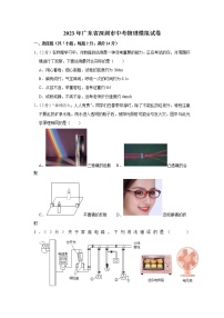 2023年广东省深圳市中考物理模拟试卷（含答案）