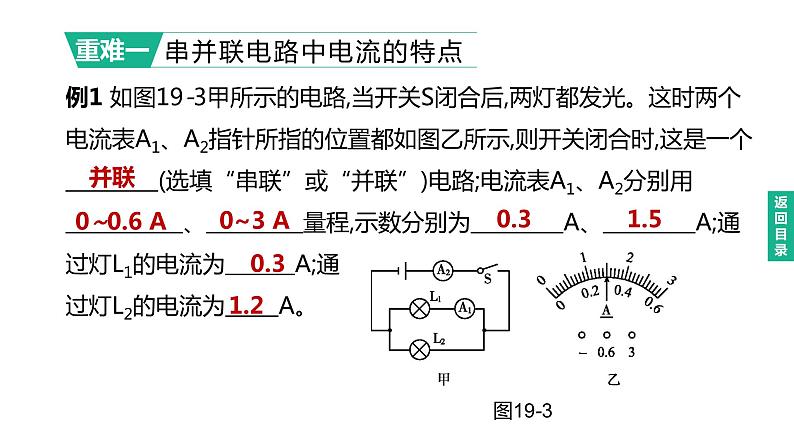 初中物理中考复习 2023年中考物理（人教版）总复习一轮课件：第19课时　串并联电路的规律07