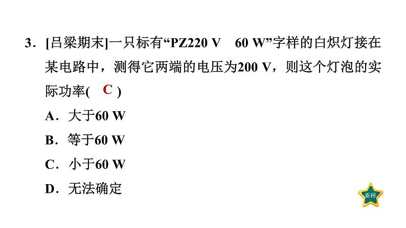 人教版九年级物理下册第十八章第二节额定电压额定功率课件第5页