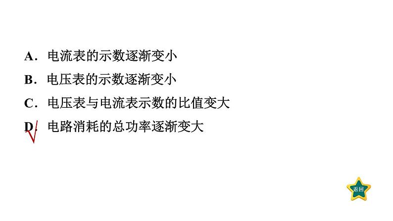 人教版九年级物理下册专题第18章动态电路和极值问题课件第6页