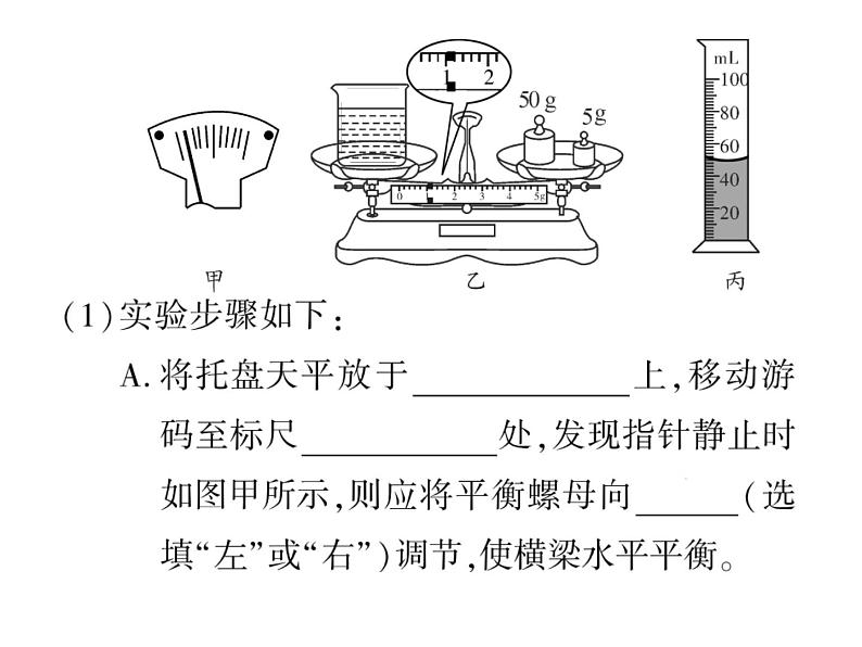 初中物理中考复习 中考物理 第六讲质量与密度 课时四课件PPT第6页