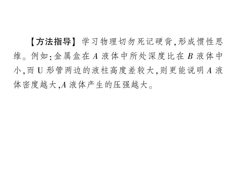 初中物理中考复习 中考物理 第十讲液体压强、气体压强 课时一课件PPT第8页