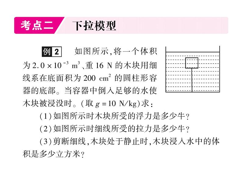 初中物理中考复习 中考物理 第十一讲浮力及其应用 课时四课件PPT第3页