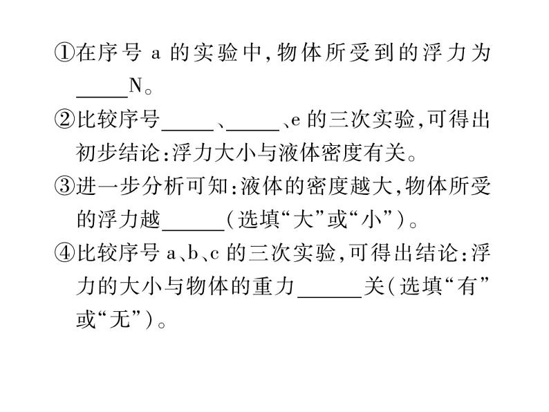 初中物理中考复习 中考物理 第十一讲浮力及其应用 课时一课件PPT第8页